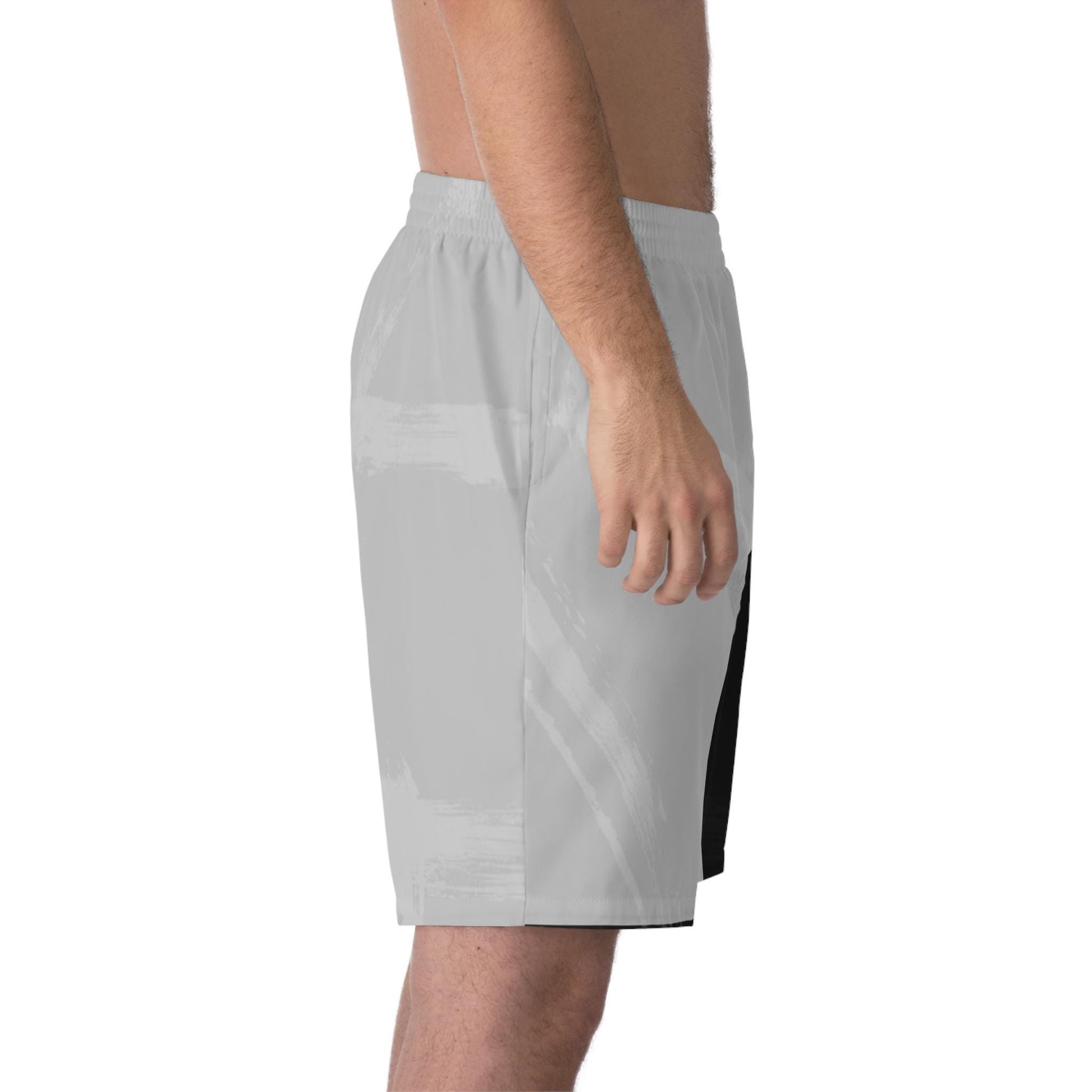 Men's Elastic Beach Shorts (AOP)