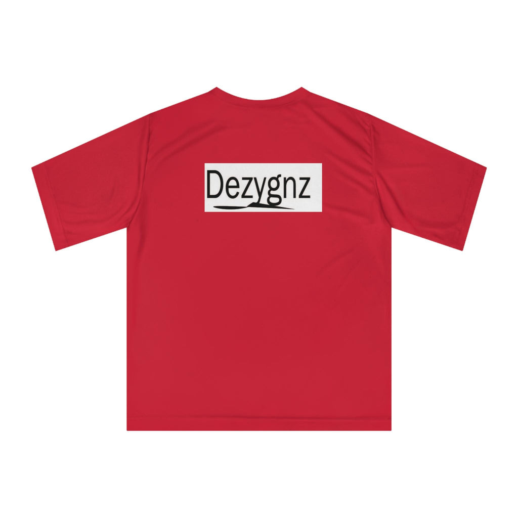 Logo Performance T-shirt, Unisex Athletic Tee, Sports Shirt, Workout Top, Gym Apparel